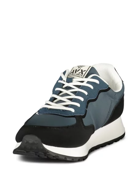 Sneakerși Avirex cu imagine albastru