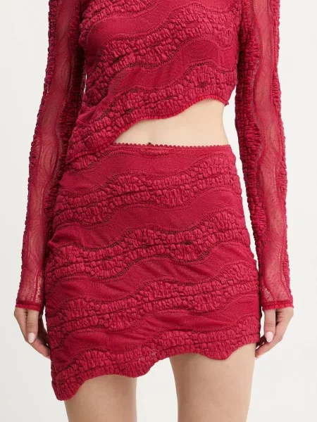 Charo Ruiz Ibiza fustă rosu mini creion