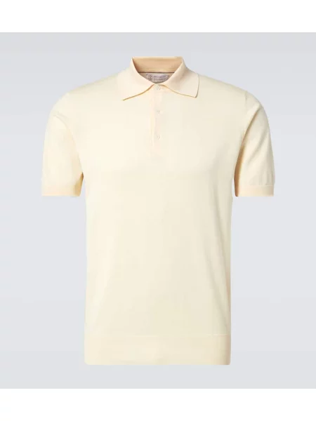 Polo Brunello Cucinelli galben