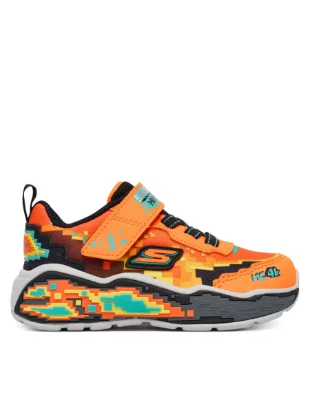 Sneakersy Skechers pomarańczowe
