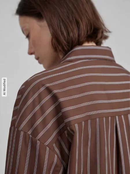 Bluzka koszulowa o kroju regular fit z domieszką bawełny model OREGON' Only