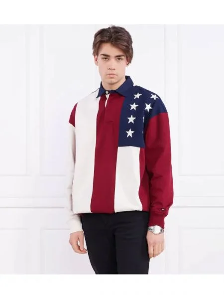 Tommy Hilfiger Tenisz póló FLAG RUGBY