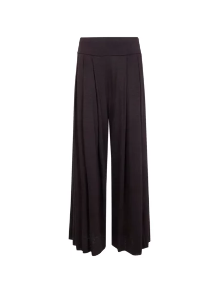 Pantaloni Labo Art plisate maro