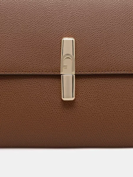 Кожаный клатч Furla