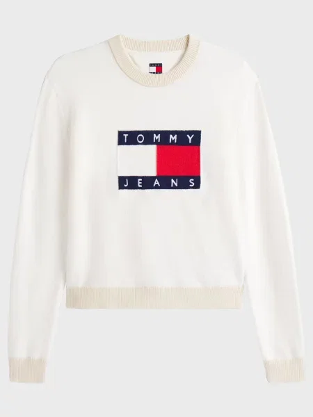 Светр Tommy Jeans білий
