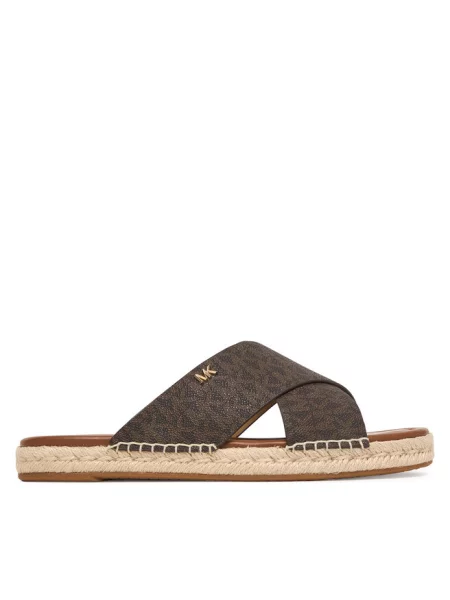 Espadryle MICHAEL Michael Kors brązowe