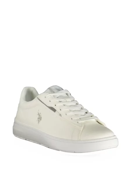 Haftowane sneakersy U.s Polo Assn. białe