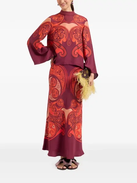 Top La Doublej violet