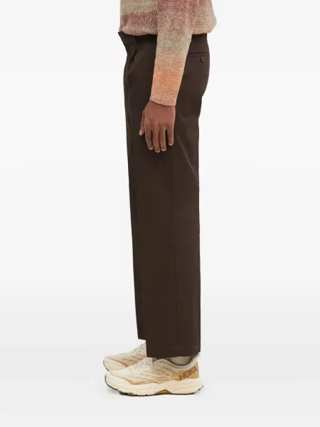 Pantaloni Wacko Maria plisate maro