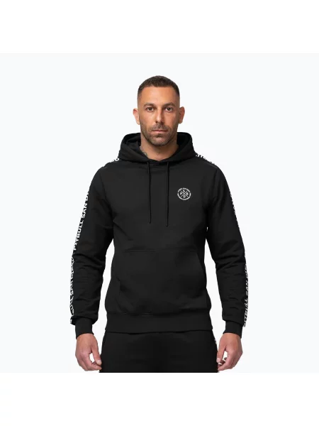 Кофта Pitbull Tape Parker Hooded black чорний