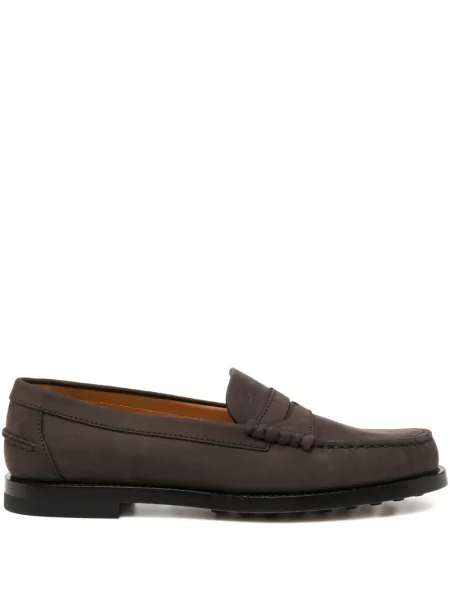 Pantofi loafer Tod's din piele maro