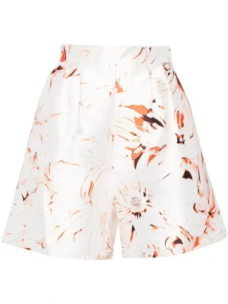 Szorty Saiid Kobeisy dzwony białe
