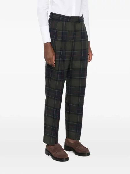 Pantaloni Barbour verde