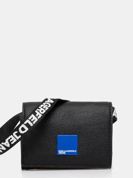 Чанта Karl Lagerfeld Jeans черно
