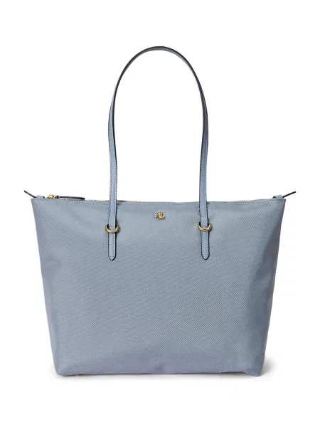 Geantă shopper Lauren Ralph Lauren albastru