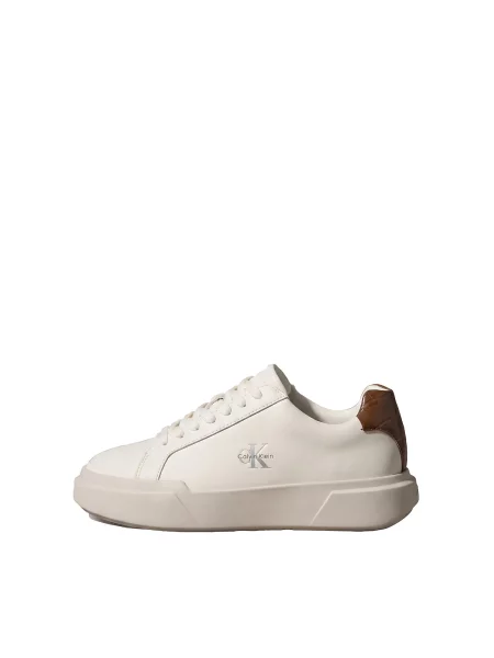 Sneakerși Calvin Klein maro