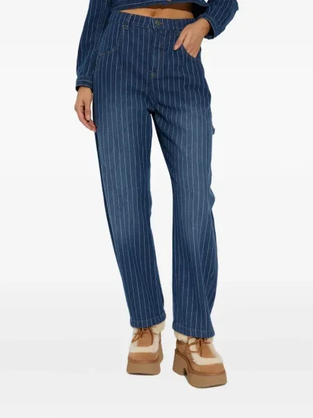 Pantaloni Munthe cu dungi albastru