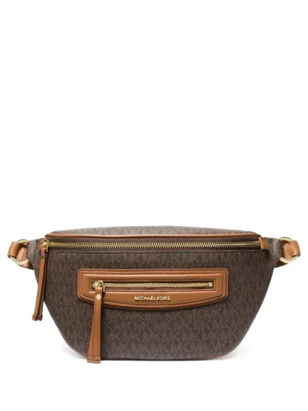 Cu centură curea Michael Kors maro