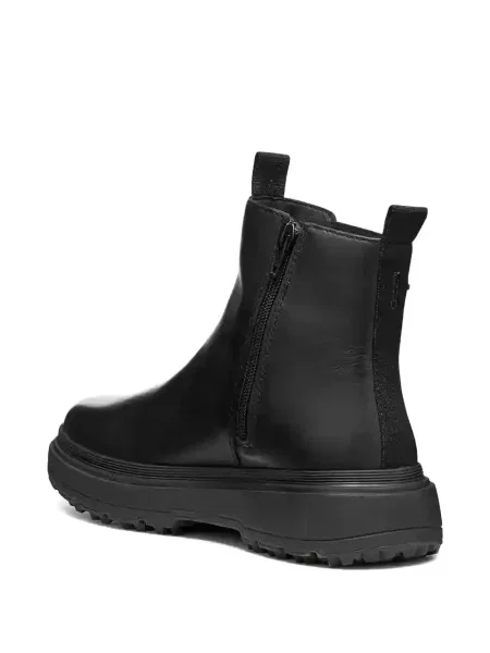 Botine chelsea Geox din piele negru