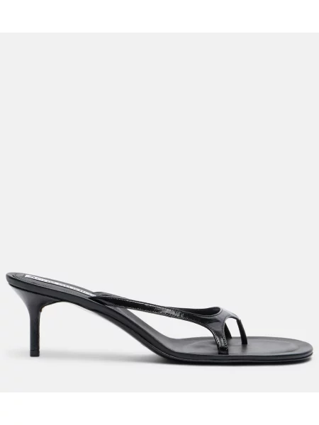 Sandale Acne Studios din piele negru