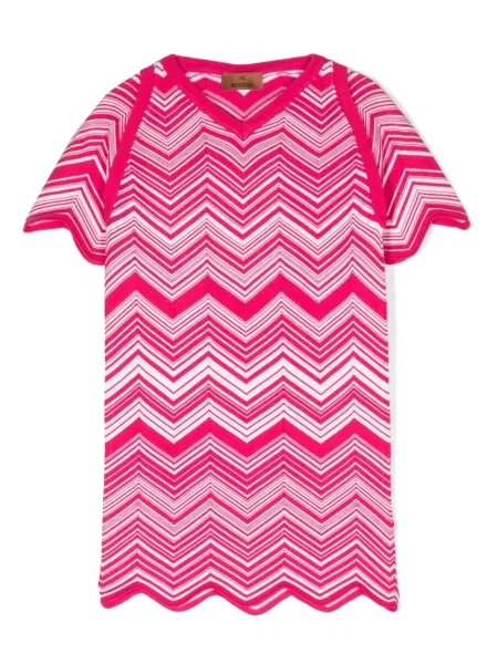 Sukienka dziecięca Missoni różowa