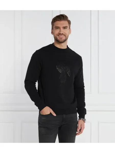 Karl Lagerfeld Hanorac CREWNECK negru