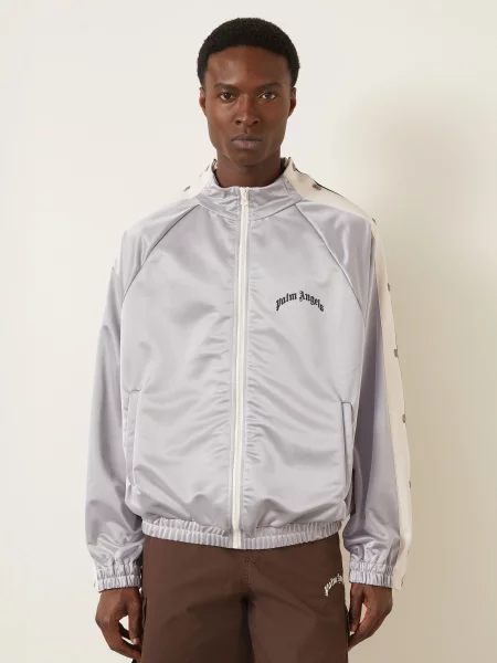 Palm Angels Bluza silber czarna