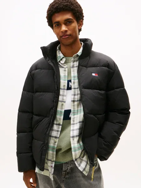 Tommy Jeans Geacă de primăvară-toamnă VAIL' negru