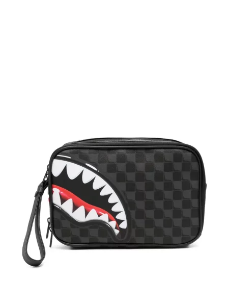 Geantă Sprayground cu imagine negru