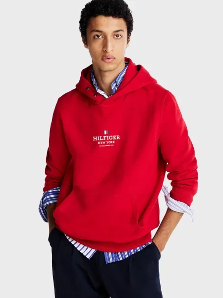 Толстовка Tommy Hilfiger червона