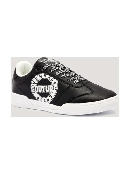 Versace Jeans Couture Sneakers FONDO BROOKLYN DIS. cu adaos de piele negru