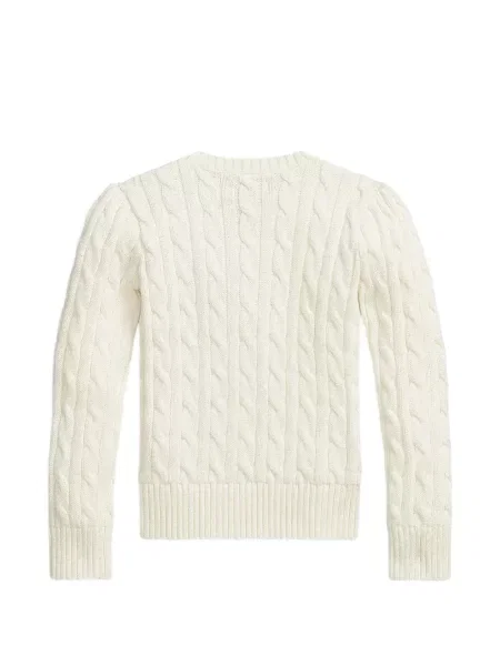Sweter dziecięcy Polo Ralph Lauren biały