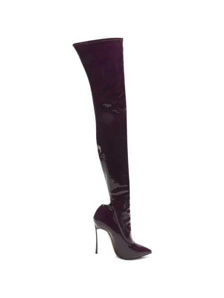 Botine Casadei violet