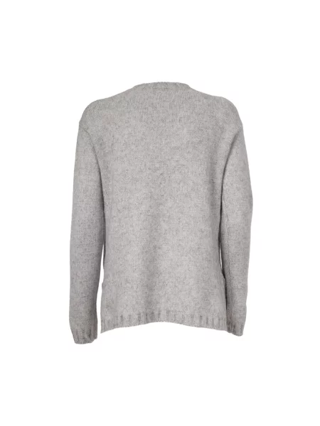 Sweter Gran Sasso z kaszmiru szary