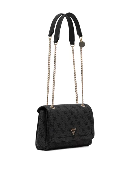 Satchel torba Guess crna