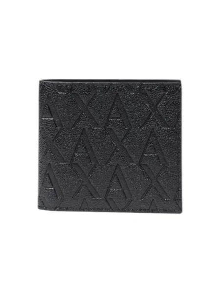 Portofel Mare pentru Bărbați Armani Exchange negru