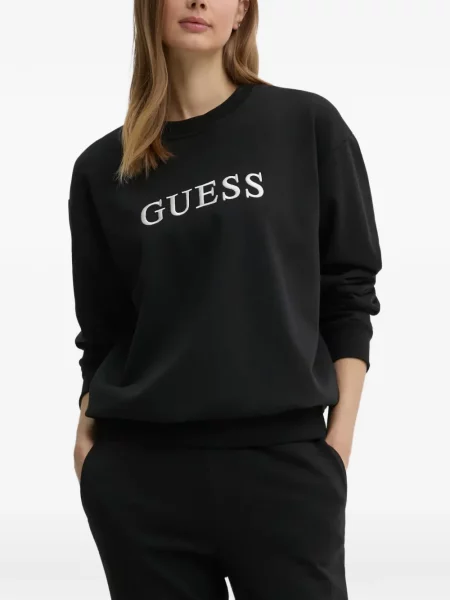Hanorac Guess cu autograf negru