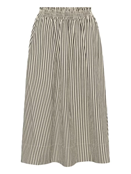 InWear Sukně GARBO tmavě šedá bílá