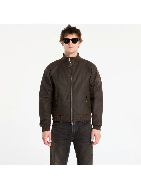 Bunda Barbour International Steve McQueen Wax Merchant Olive L
