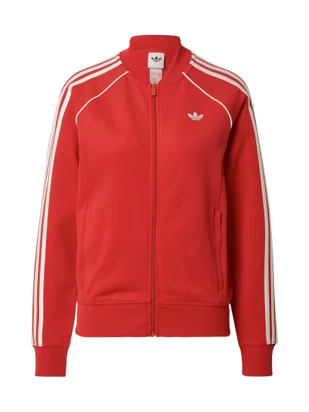 ADIDAS ORIGINALS Hanorac / alb roșu