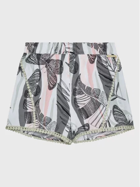 Šortky z materiálu Guess zelené