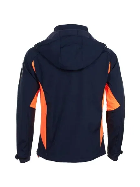 Geacă Peak Mountain softshell albastru