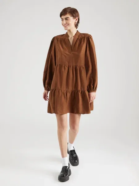FRNCH PARIS Rochie caramel maro