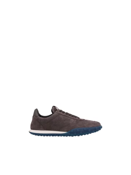 Sneakersy Jil Sander skórzane szare