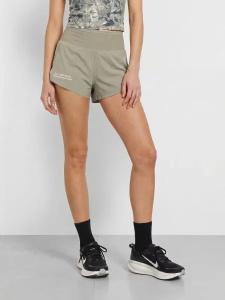 Nike Bežecké Šortky 2 V 1 Trailwind zelená