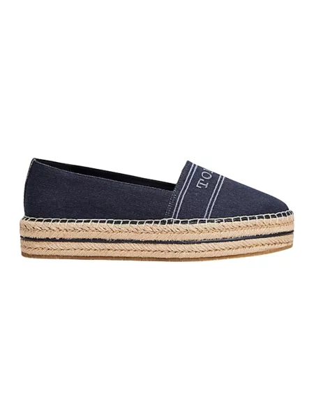 Espadryle Tommy Hilfiger granatowe