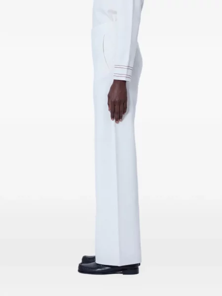 Pantaloni Max Mara alb