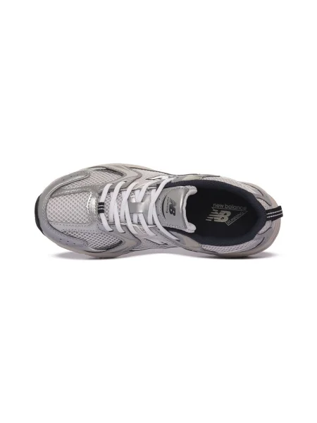 New balance Tenisky Bungee enciánová / strieborná biela