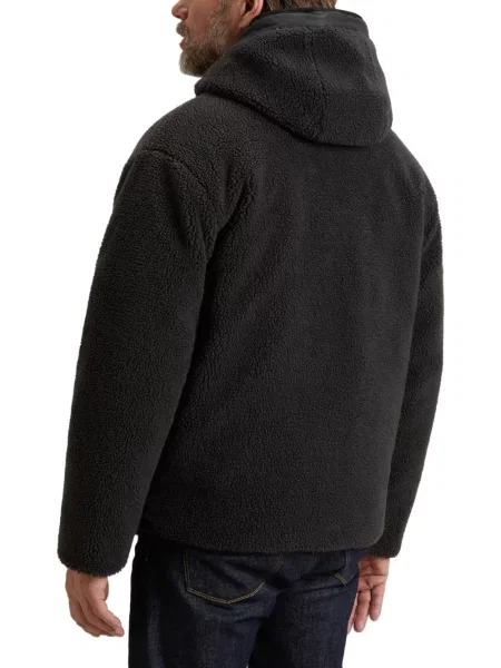 Matlasat geacă Woolrich negru