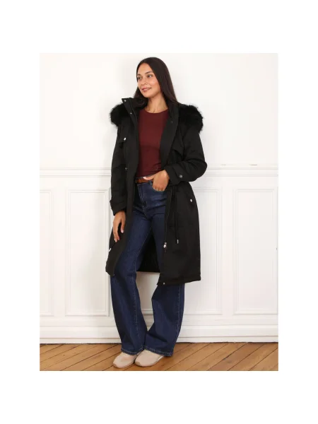 Palton La Modeuse negru